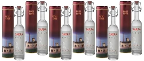 POLI GRAPPA SARPA MIGNON MINIATURE 100 ML IN ASTUCCIO 6 BOTTIGLIE von Poli