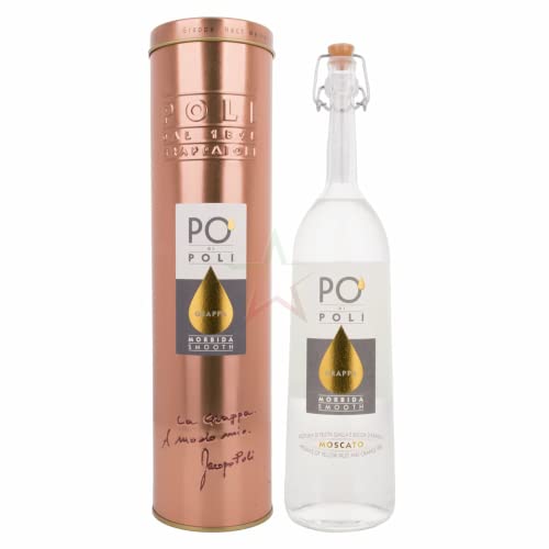 Poli Grappa Po di Poli Morbida Smooth in Tinbox 40,00% 0,70 Liter von Poli