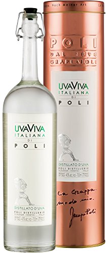 Poli Uvaviva - Traubenbrand 40% - 0,7l von Poli