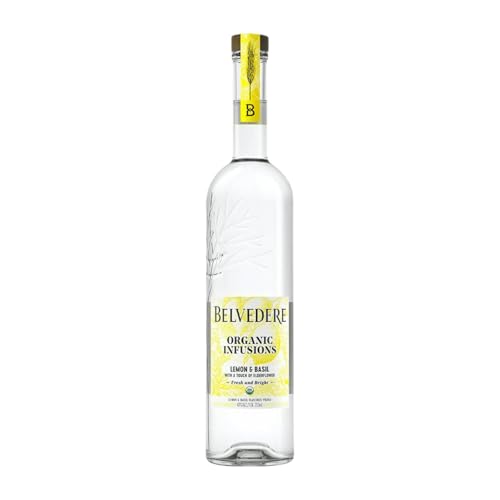 Wodka Belvedere Organic Infusions Lemon & Basil 70 cl von Polmos Zyrardów's Distillery Grupo LVMH Belvedere Vodka