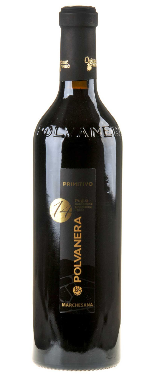 Polvanera Primitivo 14 Gioia del Colle Vigneto Marchesana Bio 2022 von Polvanera