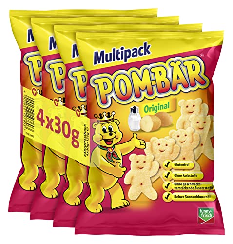 POM-BÄR Original Multipack, 4 x 30g von Pom-Baer