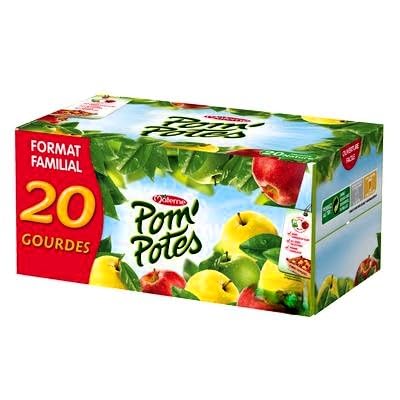 pom'potes Apfel-/Erdbeergeschmack von Pom'Potes