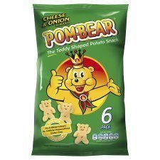 Pom-Bear Cheese & Onion Snacks 6 X 19G by Intersnack von Pom Bear