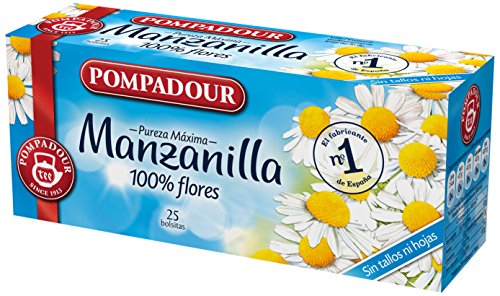 Infusión Pompadour Manzanilla 100% Flores 25 Sobres von Pompadour