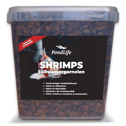 Pondlife getrocknete Süßwassergarnelen (Shrimps) Inhalt 2400 ml von Pondlife