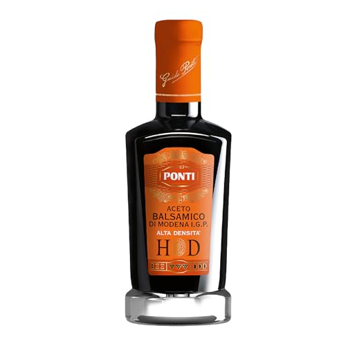 Ponti, Balsamic Vinegar of Modena I.G.P. HD, Unmistakable flavour, High Density Balsamic Vinegar, 100% Made in Italy, 250 ml von Ponti