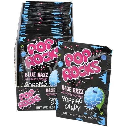 POP ROCKS Popping Candy, Blue Raspberry, 24 Count von Pop Rocks