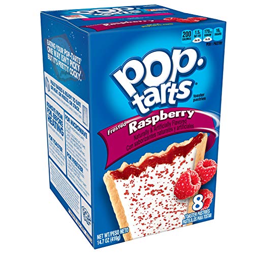 Kellogg 's Frosted Tarts Raspberry, 8 ct, 14.7 oz von Pop Tarts