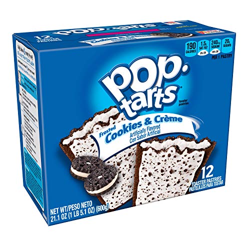 Kellogg's Pop-Tarts Frosted Cookies & Creme (595g) von Pop Tarts