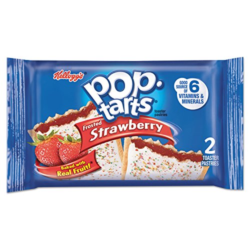 Kelloggs Poptarts Frosted Strawberry Zweierpack von Pop Tarts