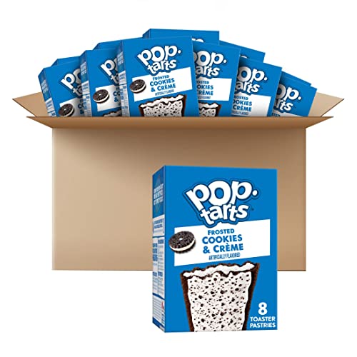 Pop-Tarts Gebäck, Frosted Cookies und Creme Toaster, 384 g (12 Stück) von Pop Tarts