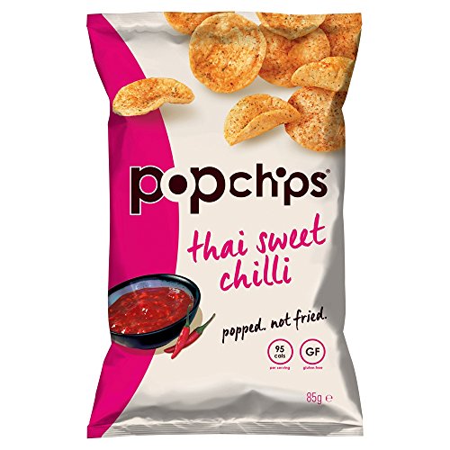 Popchips Thai Sweet Chilli Kartoffelchips 85g von Popchips