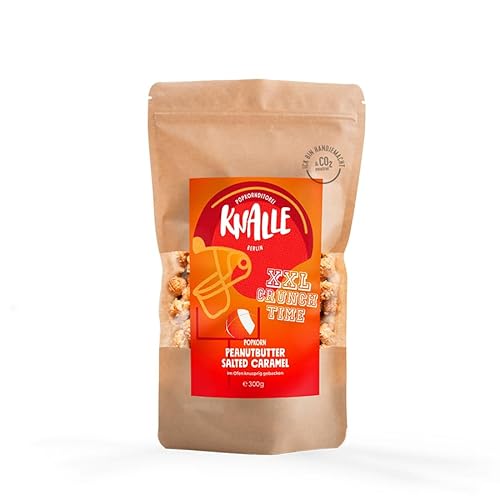 300g XXL Tüte – Peanut Butter Salted Caramel Popcorn von Popkornditorei Knalle