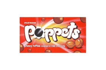 Poppets Poppets Chewy Toffee (box of 36) von Poppets