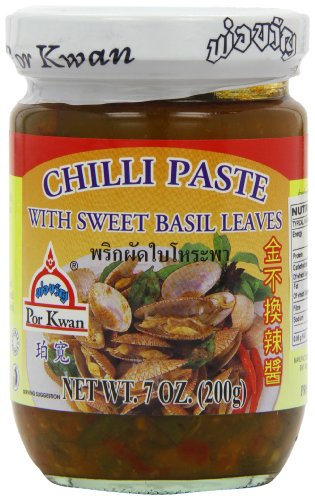 POR KWAN - Chillipasta mit Süßen Basilikum - (1 X 200 GR) von Por Kwan