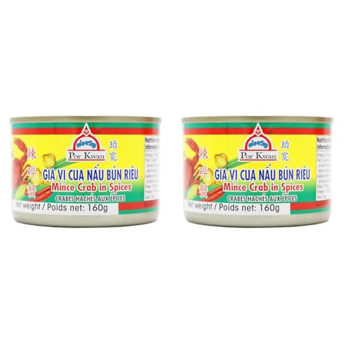 POR KWAN - Krabbenpaste - (1 X 160 GR) (Packung mit 2) von Por Kwan