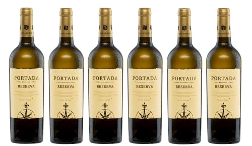 6x 0,75l - 2021er - Portada - Reserva - Branco - Vinho Regional Lisboa - Portugal - Weißwein trocken von Portada