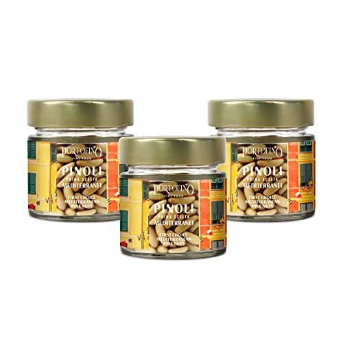 Portofino Fine Food - Mediterrane Pinienkernschalen Erste Wahl - 3 x 40 g von Portofino Fine Food