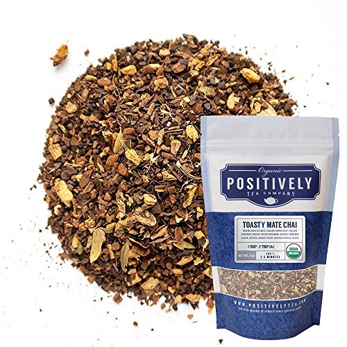 Organic Positively Tea Company Toasty Mate Chai-Tee, lose Blätter, 118 ml von Positively Tea