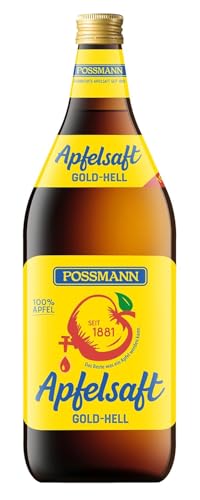 POSSMANN Apfelsaft Gold Hell 6 x 1 Liter inkl. 0,90€ MEHRWEG Pfand von Possmann