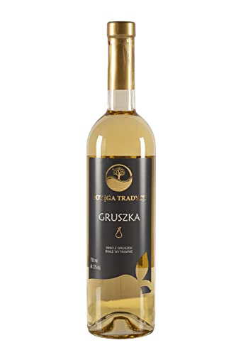 Potęga Tradycji - Birnenwein - 750ml - 12% - Birne - Birnen-Früchten - Weißwein - Trockener - Natürlich - einzigartiger Geschmack - beeindruckendes Aroma - Traditionell - Fruchtig - Jod - Bor - Natur von Potęga Tradycji