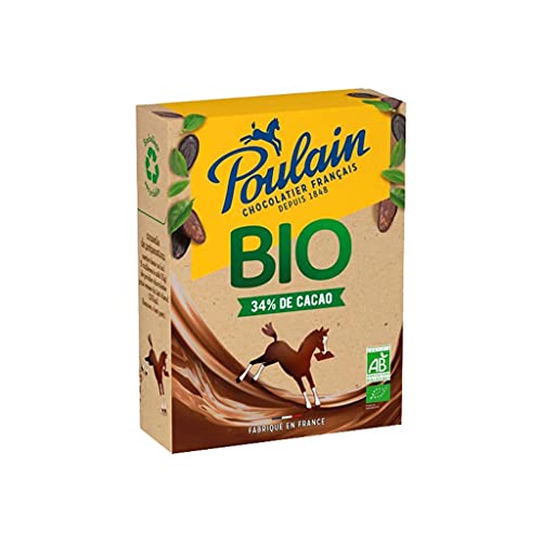 Poulain Bio 34% Cacao en Poudre 350g (lot de 3) von Poulain