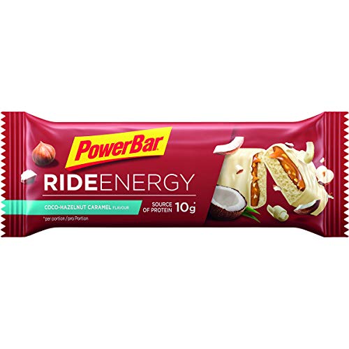 Powerbar Ride Coco-Hazelnut Caramel 1(18x55g, Farbe:Chocolate, Größe:55g von Powerbar