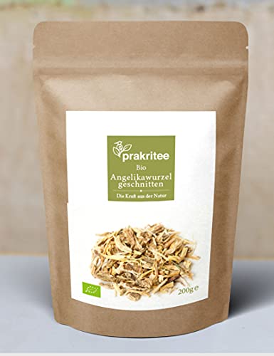 BIO Angelikawurzel 200g | Angelikawurzel geschnitten | Engelwurz | ORGANIC Angelicae | DE-ÖKO-044 von Prakritee