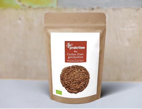 BIO Ceylon Zimt geschnitten 100g | Zimt Ceylon geschnitten | ORGANIC Cinnamon | DE-ÖKO-044 von Prakritee