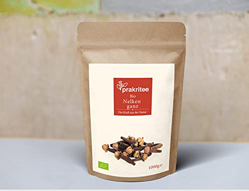 BIO Nelken | Nelken ganz | Gewürz | ORGANIC Cloves whole | Spices | DE-ÖKO-044 (1000g) von Prakritee