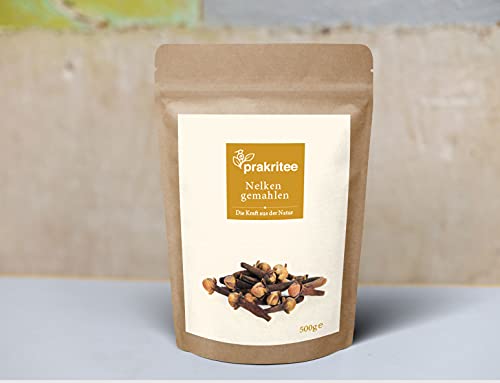 Nelken gemahlen 500g | Nelken Pulver | Nachhaltig angebaut | Gewürz | Cloves grounded | Spices | von Prakritee