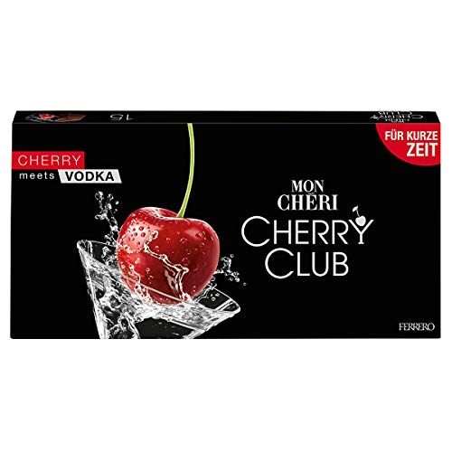 Mon Cheri Cherry Club Vodka Kirschen mit einem Hauch von Vodka157g von Pralinen