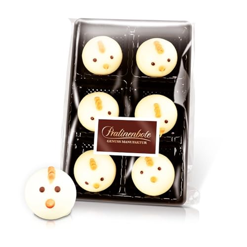 Pralinenbote – Sahnecreme Osterküken mit 6 handgefertigten Pralinen deutscher Chocolatiers, das Pralinen Geschenk zu Ostern, 70g (Osterküken, 6 Pralinen) von Pralinenclub