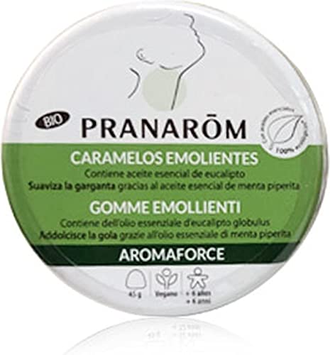 Emollient candies Eucalyptus Bio 45 gr von Pranarom