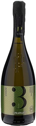 Prapian Presa N° 3 Prosecco DOCG Asolo Vino Biologico Brut NV 0.75 L Flasche von Prapian