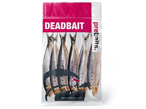 Köderfische Sardinen Groß - Vakuumverpackt | 18-23CM | 5-6ST von Prebaits Predator