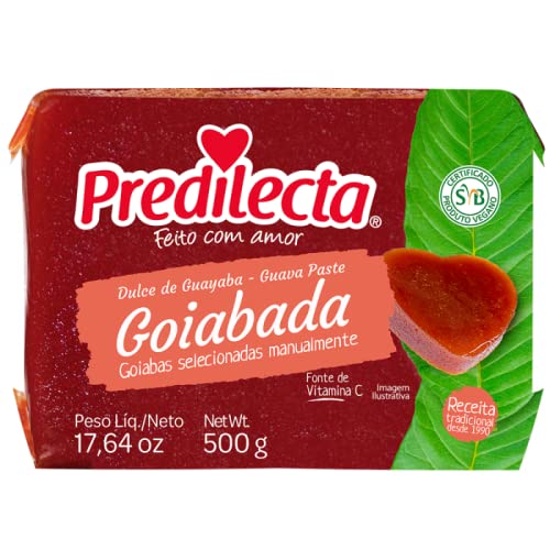 Predilecta- Guave Candy - Guavenpaste - Brasilianisches Industrieprodukt - Ideal für Desserts und Gebäck - 500 Gramm von Predilecta