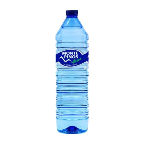 Wasser 6 Einheiten Box Monte Pinos PET Spezielle Flasche 1,5 L von Premium Mix Group SL Montepinos