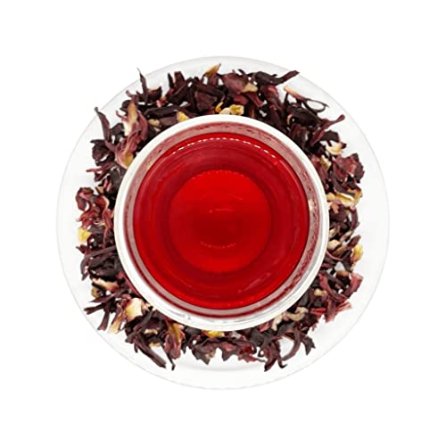 PremiumTEE Kräuter Tee Hibiskus schneiden (100g) von PremiumTEE
