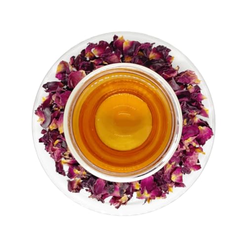 PremiumTEE Kräuter Tee Rosenblütenblätter (100g) von PremiumTEE