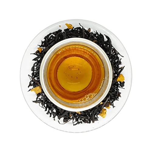 PremiumTEE Schwarzer aromatisierter Tee Schwarzer Tee Apfel mit Zimt (100g) von PremiumTEE
