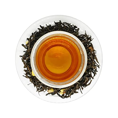 PremiumTEE Schwarzer aromatisierter Tee Schwarzer Tee Orange in Schokolade (100g) von PremiumTEE