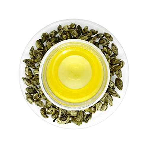 PremiumTEE aromatisierter Grüner Tee Jade Eyes Jasmin (100g) von PremiumTEE