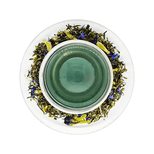 PremiumTEE flavored Weißer Tee Blue Lagoon (100g) von PremiumTEE