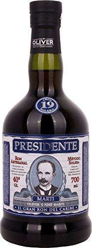 Presidente Marti 19 Anos Solera 40% Vol. 0,7 l von Sattie