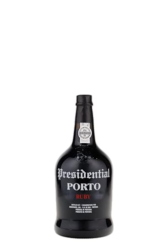 Presidential Porto Ruby Portwein 19% 0,75l Flasche - Fruchtig, samtig - Ruby Port mit jugendlicher Frische und fruchtigen Noten - Portwein von Presidential