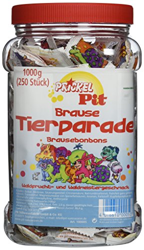 Prickel Pit Brause Tierparade, 1er Pack (1 x 1 kg) von Prickel Pit