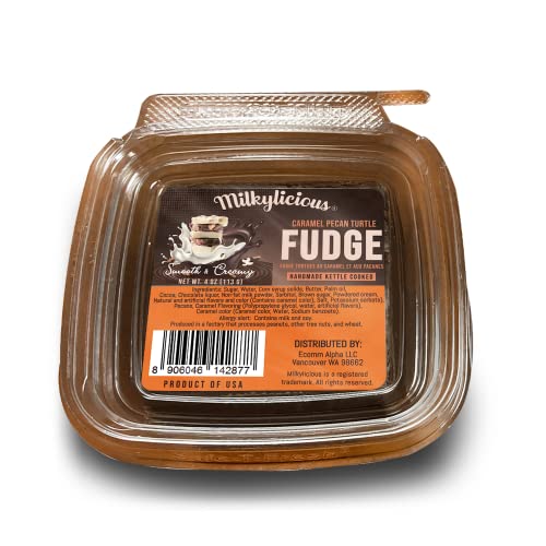 Old Fashioned Handmade Smooth Creamy Fudge - BUY 1 GET 1 FREE (Pecan Turtle (1/4 Pound)) von Pride Of India