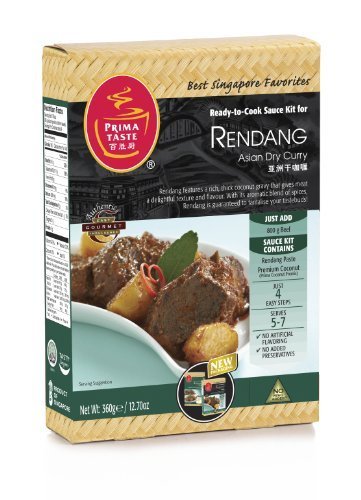 Prima Taste Rendang Curry Sauce Kit, 12.7-Ounce Box by DC Distributions von Prima Taste